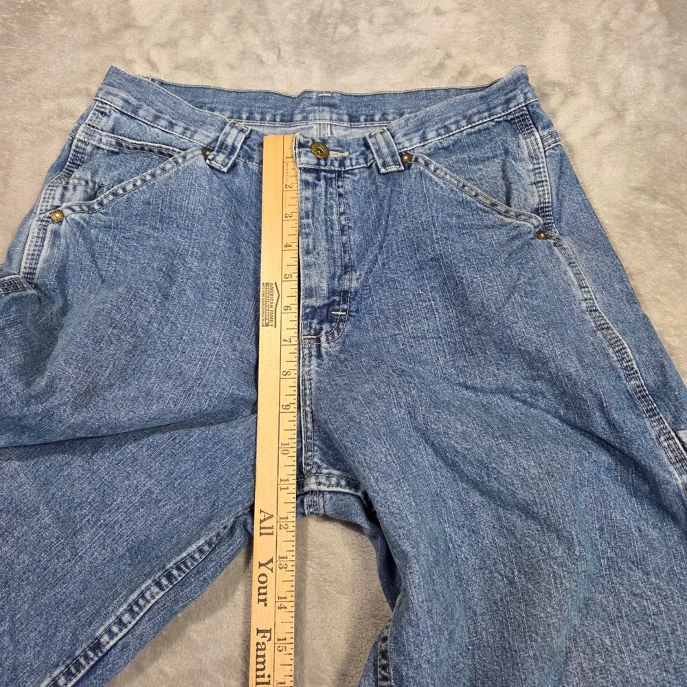 Lee Dungarees Mens 31 Blue Denim Carpenter Shorts Hammer Loop 2198110